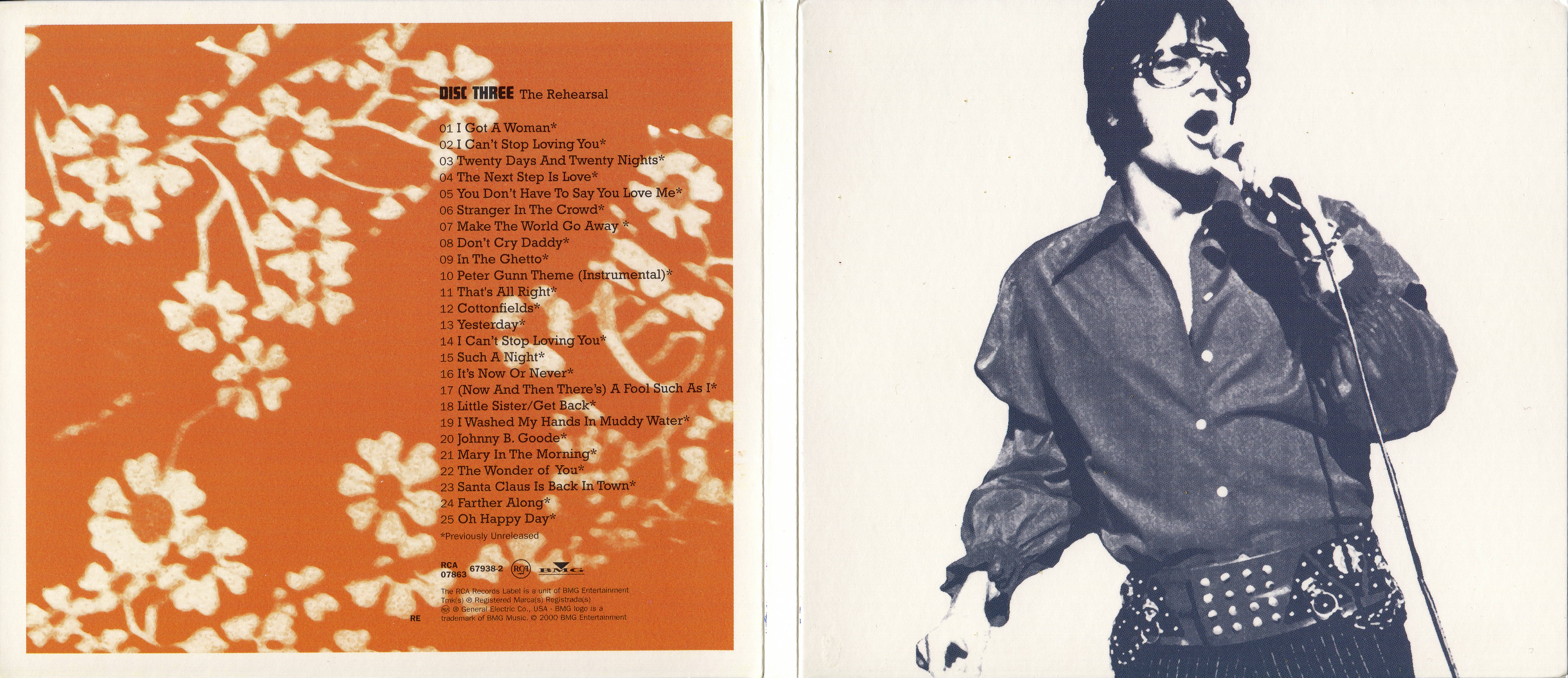 Elvis Presley Thats The Way It Is Special Edition : Front Inlay 3